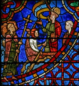St Thomas Becket sets off for England by French School