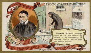 St Vincent de Paul, French priest