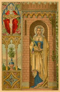 Saint Barbara by French School