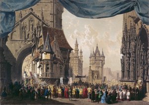 Stage Design for Act I of La Juive