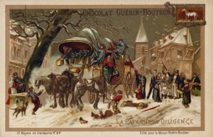 Stagecoach by French School