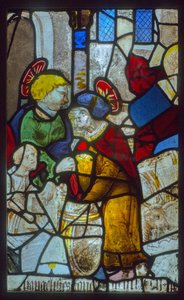 Stained Glass: The Evangelists Storing the Barrels
