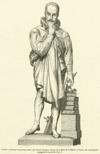 Bronze Statue of Ambroise Pare by French School