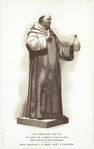 Statue of Dom Perignon