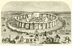 Stonehenge, restored by French School