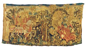 Strasbourg Mythological Tapestry Fragment, c.1470-80