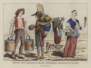 Street Traders, 18th Century