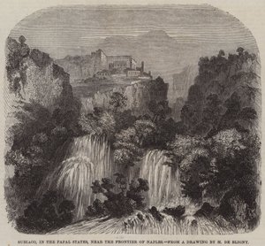 Subiaco, Near the Frontier of Naples by French School