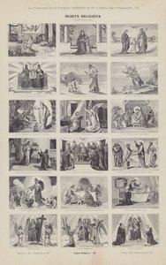 Religious Subjects (engraving) by French School