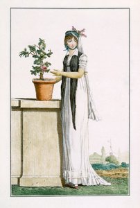 Summer dress by French School