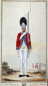 Swiss Guard. Plate 16 in 