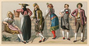 Switzerland Costume by French School