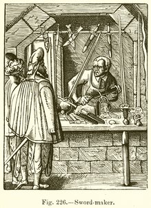 Sword Maker by French School