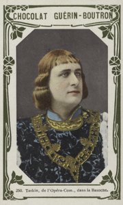 Taskin, of the Opera-Comique, in La Basoche by French School