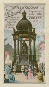 Temple of Chocolate by Stollwerck by French School