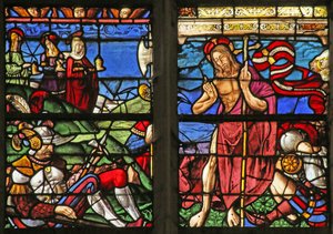 The 12 Apostles at the Death of the Virgin Mary by French School