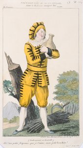 The Actor Thenard in the Role of Sganarelle in the play Le Medecin Malgre Lui, produced in Paris at the Comedie Francaise, early nineteenth century by French School