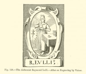 The Alchemist Raymond Lulli by French School