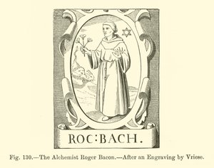 The Alchemist Roger Bacon by French School