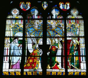 The Annunciation, from the Chapel of Jacques Coeur by French School