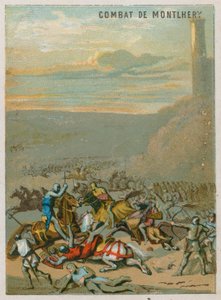 The Battle at Montlhery by French School