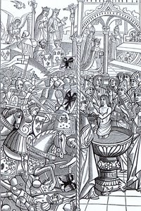 The Battle of Tolbiac and The Baptism of King Clovis, from 