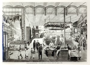 The Cafe Riche new kitchens, 1866