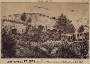 The Caligny disaster: Collision of two trains between Flers and Montsecret, August 15