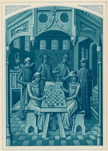 The Chess Players by French School