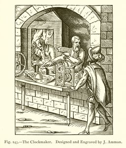 The Clockmaker by French School