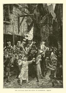 The Constable Made His Entry on Horseback by French School