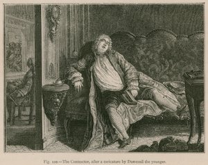 The Contractor, after a Caricature by Dumesnil the Younger by French School