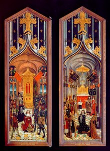 The Coronation of David and Louis XII by French School