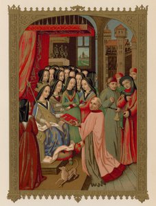 The Court of Mary of Anjou, Wife of Charles VII by French School