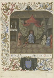 The Dauphin Receiving News of the Death of Charles VI by French School