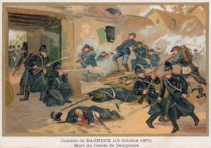 Death of the Comte de Dampierre during the Fighting at Bagneux