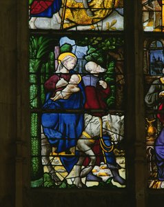 The Flight into Egypt by French School