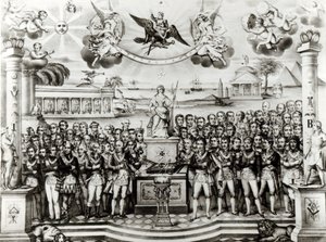 The Historical Birthplace of the Freemasonry Mysteries by French School