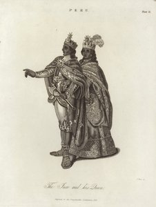 The Inca and His Queen by French School
