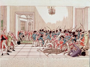 The Knights of Aggard Disarmed by Order of the King at the Tuileries Palace