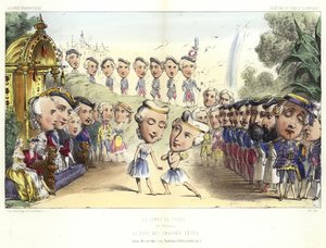 The Land of Big Heads by French School
