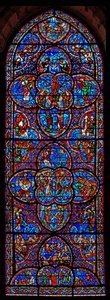The Last Judgement window by French School