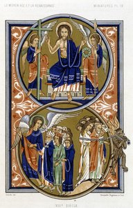 The Last Judgment - Facsimile of a Miniature of the Psalter of St Louis