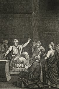 The Last Moments of Socrates by French School