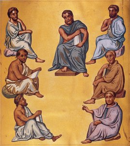 The Major Physicians of Antiquity, facsimile from the Codex Constantinopolitanus of Dioscorides