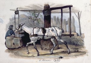 The Market Gardener, 1840 by French School