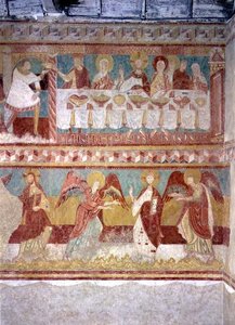 The Marriage at Cana, from the South wall of the Choir by French School
