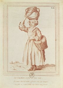 The Milkmaid by French School