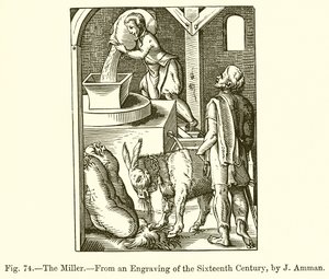 The Miller by French School