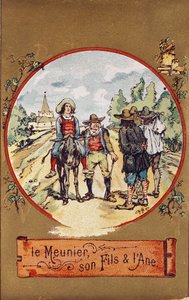The Miller, His Son and the Donkey, c.1880